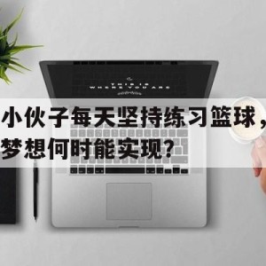 C7娱乐-关于小伙子每天坚持练习篮球，梦想何时能实现？的信息